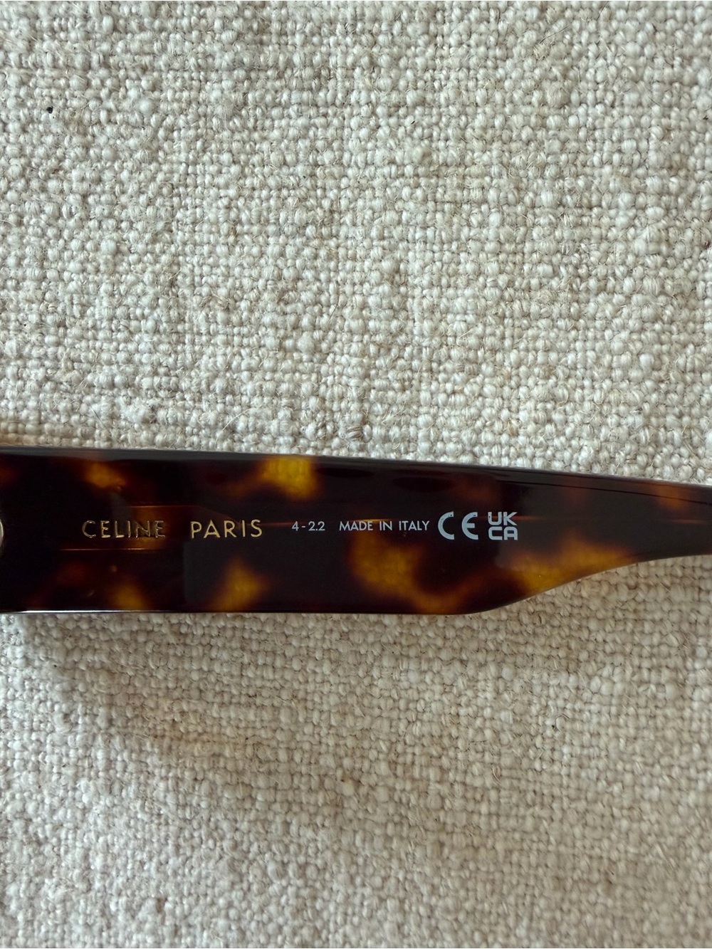 Celine Tortoiseshell Brown Cat-Eye Sunglasses - Picture 6 of 8
